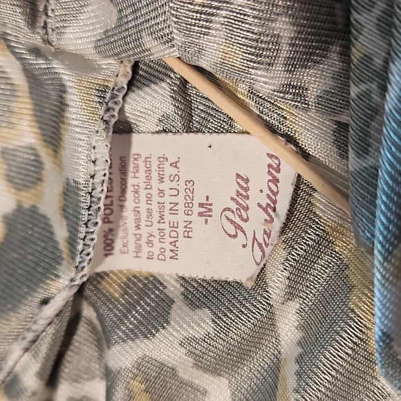 Late 90s Vintage Petra Fashion Animal Print Boxer Medium - Picture 2 of 2